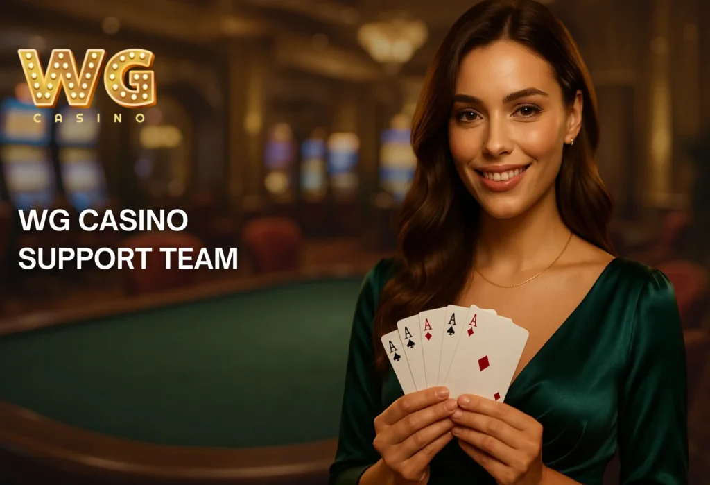 WG Casino support team.